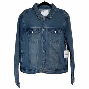 Five Four FF.LA Bridge Denim Jacket Indigo Medium Wash Size Medium